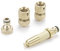 REHAU Armaturen Grundausstattung, hochwertiges Messing, für 13mm (1/2) Schlauch, Set aus Hahnanschluss, Schnellschlauchstück, Wasserstop, Spritze