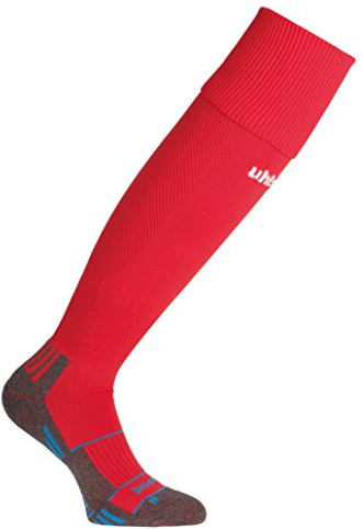uhlsport Bekleidung teamsport team pro player stutzenstrümpfe, rot/weiß, 41-44, 100369101