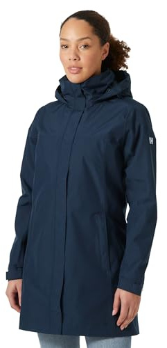 Helly Hansen Donna Aden Long Coat, Blu, 3XL