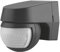 LEDVANCE Sensor für Wandmontage, 110 Grad Erfassungsradius, IP44 Schutzklasse, Dunkelgrau, SENSOR WALL