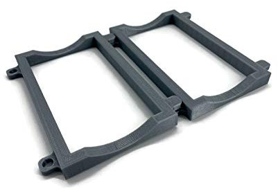 eXODA Support Bouteilles réfrigérateur étagère à Bouteilles pour vin bière canettes - Support Stable pour empiler Les Boissons avec système d'emboîtement Argent.