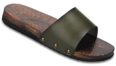 YXCKG Sandalias Zuecos De Madera Chanclas Y Sandalias Planas para Exteriores, Zapatillas De Punta Abierta De Zapatos Tradicionales De Japón, Hombre Mujer Zapatillas Suela Antideslizante