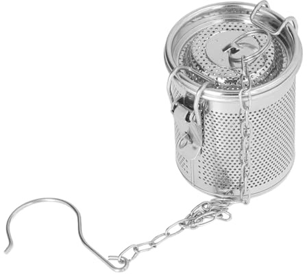Rostfritt stål kryddpåse tesilar och filter te boll silar tesil flerfunktionell kryddfilter, kryddfilter, kryddsil, kryddkryddkryddsil för sås soppsmak (0,3 L)