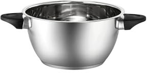 Unold 4861540 Edelstahl-Topf, Kochtopf, originales Ersatzteil, kompatibel mit 48615 Fondue-Set
