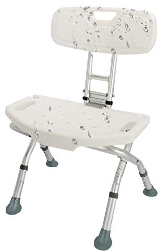 Taburete de ducha, asiento de ducha plegable, taburete con respaldo, banco de baño plegable, silla de ducha, asistente de baño portátil para personas mayores, asiento de bañera para discapacitados,