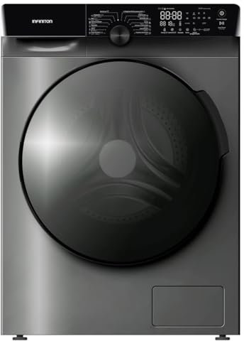 Lavaseca Carga Frontal INFINITON WSD-K0A7D5DK, 10 kg Lavado, 7 kg Secado, 14 Programas, 1500 RPM, 80 dB, Inicio Diferido, A/D, Dark Inox