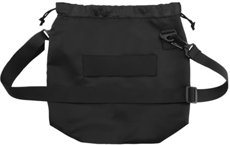 Borsa portaoggetti da viaggio per cuscino da collo, portatile, con coulisse, da viaggio con tracolla regolabile, per donne, uomini, adulti