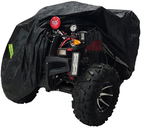 Funda para ATV De 4 Ruedas - Protector Impermeable De Alta Resistencia | Resistente Al Sol Y Lluvia Funda ATV Exterior,para Aventuras Exteriores Todo Terreno Días Lluviosos