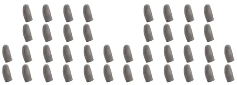 Janasiba 40St SöMnsäKra SvettsäKer Professionell SkäRm Tummen Finger Sleeve för Mobile Phone Game Gaming Handskar