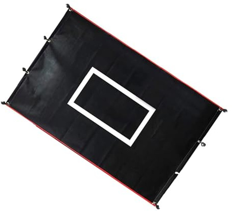 Oxxggkao Batting Cage Baseball Backstop Pitching Softball Resistente all'usura Pitching Target Batting Cage Target Fondale Softball Net