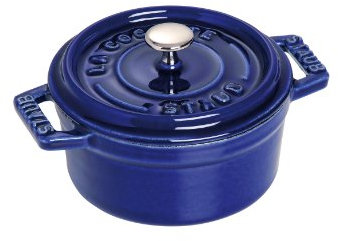 STAUB La Cocotte Casseruola, Ghisa, Blu (Blu Scuro), 10 cm