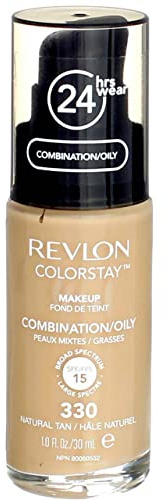Revlon Colorstay Make Up - combination/Oily Skin 330 Natural Tan (2-Pack)