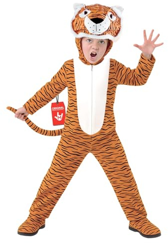 fun shack, Tiger Costume Kids, Halloween Costumes for Kids, M