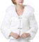 Icegrey Elfenbein Kunstpelz Hochzeit Wrap Birdal Abend Partei Brautjungfern Schal Cape Weiß