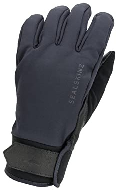 SEALSKINZ Waterproof All Weather Insulated Glove - Grey/Black, L