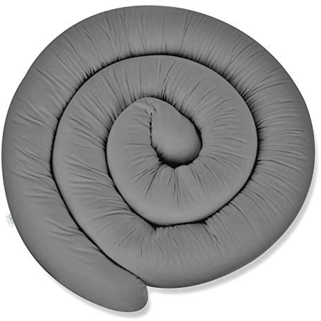 300 cm lang XXL Seitenschläferkissen Bettschlange Zierkissen Body Pillow Kopfkissen Bettrolle Schlafkissen Nackenrolle Kissen TUZI (300cm, 30)