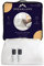Dreamland Peaceful Dreams Electric Blanket – King Size, Fast heat up, Overblanket, 6 heat settings, auto safety controls, timer, machine washable, detachable control, Dual Controllers, 215 x 225 cm