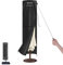 SIMPHAUS Bache de Protection Parasol Droit Bache de Protection Exterieur pour Parasol Housse pour Parasol Droit Imperméable Anti-UV Tissu Oxford 420D Protege Parasol Deporte 240x60/60cm