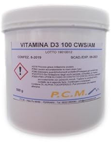 VITAMINA D3 500 G IN POLVERE SUPPORTO SISTEMA IMMUNITARIO