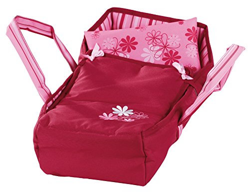 Götz 3402005 Puppen Tragebettchen Sweet Dreams (39 x 25 x 13 cm) - Tragemöglichkeit für Babypuppen und Stehpuppen der Größe zwischen 27 cm und 36 cm