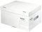 Leitz Infinity Archiv-Container, Größe S, Schachtel für A4, Transportbox mit Deckel Oben, Faltbare Kartonverpackung, 100 % säurefreie Wellpappe, 1 Stück, Weiß, 61050000