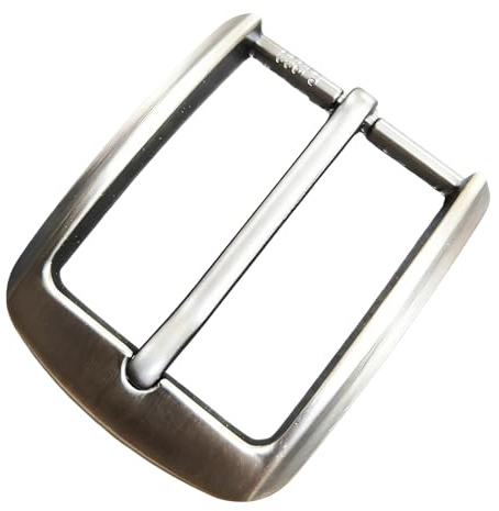 Polished Square Metal Belt Buckle Replacement for Belts & Handbag Straps | Corrosion-resistant durable finish, quick tool-free installation, suitable for leathercraft, camera straps and waist chains