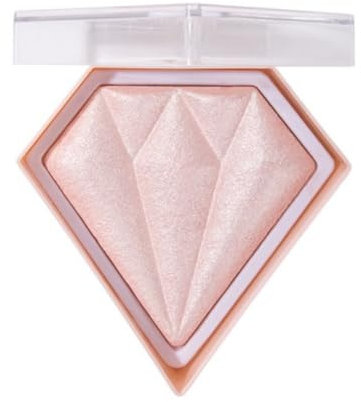 Pink Highlighter Makeup Palette, Face Highlighter Palette Glitter Highlighter Palette Shimmer Highlighter Powder for Face Cheek Highlighter #03