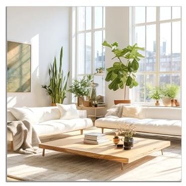 TSKDKIT Wandspiegel Selbstklebender Glasspiegel 40 x 40cm HD Dekorative Wandspiegel Rahmenlos Spiegel Groß für Gäste WC, Badzimmer, Ankleidezimmer, Wohnzimmer etc