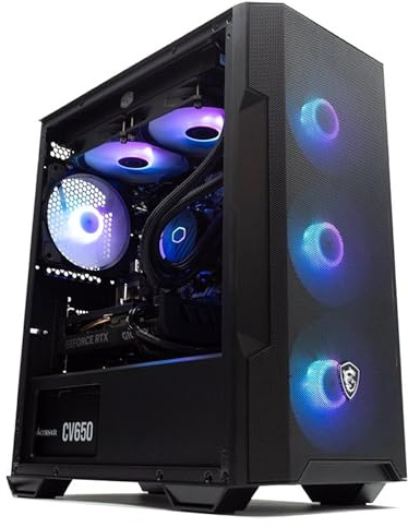 PcCom Ready Gaming PC AMD Ryzen 7 5800X 32GB RAM 1TB SSD RTX 5060 Sobremesa Gaming WiFi Ordenador Gamer Alto Rendimiento
