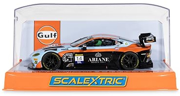 Scalextric C4655 Aston Martin GT3 Vantage - Bathurst 2025 - Gulf Edition Slot Cars racing circuit