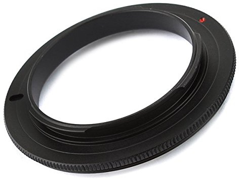 Pixco 55mm Macro Reverse Mount Adapter Ring for Sony NEX E-Mount Lens Adapter A6500 A6300 A5100 A6000 A5000 A3000 NEX-5T NEX-3N NEX-6 NEX-5R NEX-F3 NEX-7 NEX-5N NEX-5C NEX-C3 NEX-3 NEX-5 A7RIII A9 A7
