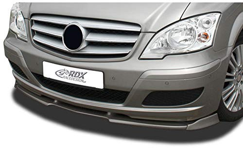 RDX Racedesign RDX Frontspoiler VARIO-X Viano W639 / V639 (2010+) Frontlippe Front Ansatz Vorne Spoilerlippe, Schwarz, RDFAVX30380