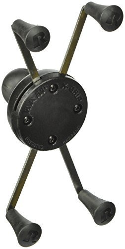Electronics World RAM Mount Universal X-Grip IV stor phone/phablet-hållare med 1-tums boll – icke-detaljhandelspaket – svart, modell: RAM-HOL-UN10BU