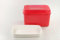 TUPPERWARE Schatztruhe 7,3 L erdbeerrot mit Einsatz Apollo Royal Naschkätzchen P 25520