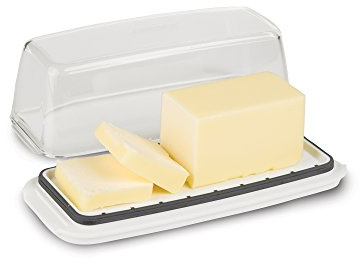 Progressive International ProKeeper Butter Container (White, Single)