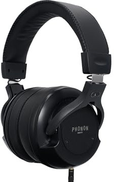 PHONON SMB-01 Professional Studio Monitor Headphones for Professional Studio Use, Hi-fi Audio