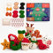 Red Heart Adventskalender-Garn, mehrfarbig, 1 Packung mit 412 g, 100% Acryl, Kammgarn Nr. 4 (Medium), Stricken/Häkeln