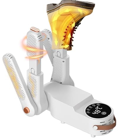 Secador de botas y guantes, Secador de botas Secador de zapatos,Secador de botas desodorante de secado rápido para hombres, secador de zapatos silenciosos para botas de trabajo, botas de esquí,