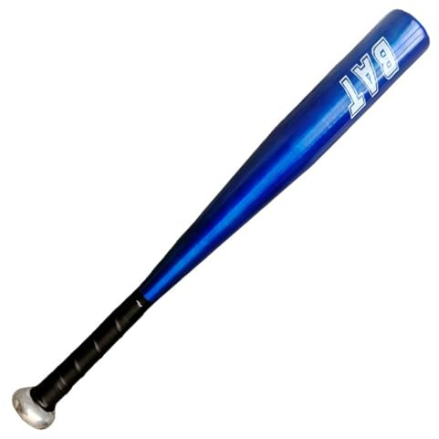 Basebollträ 50 cm bärbar robust aluminiumlegering metall basebollträ pinne lätt för utomhusträning, metall