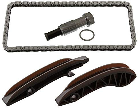 febi bilstein 30349 Steuerkettensatz für Nockenwelle, mit Gleitschienen und Kettenspanner, 1 Stück