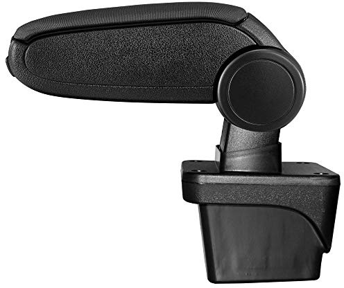 LP Trade Accoudoir Central pour Polo 6 VI AW | Accessoire Console de Rangement et Repose-bras avec Compartiment Organiseur | Pièce Détachée d'Intérieur de Voiture | Tissu Noir