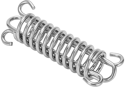 Resorte de Amarre 113mm, Muelle Amortiguador de Acero Inoxidable 304 para Barcos Yates, Accesorios Marinos y Hardware - Reducción de Tensión y Protección de Cubiertas