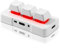 PCsensor 3 Buttons Mini Keyboard Wireless USB 2 in 1 Mechanical Gaming Keyboard Hot Key Customised Program with RGB LED for Gaming OSU Office Work