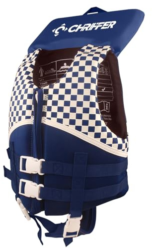 Chriffer Kids Swim Vest Life Jacket for 20-70 Pounds Boys and Girls, Zipper Style Easy On and Off, Floatation Life Jacket for 2, 3, 4, 5, 6, 7, 8 Years Old Beach Pool Water Park