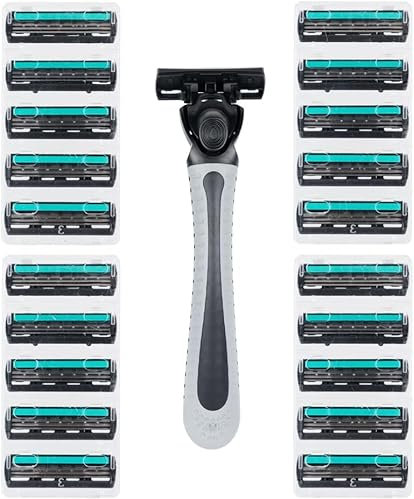 Men's Disposable Shaver with 21 Heads | Razor for a Clean Shave Every Time