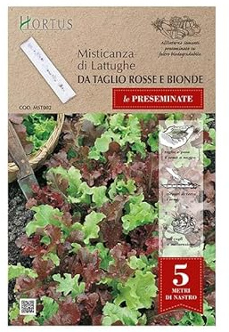 HORTUS Semi misticanza lattughe nastro preseminate