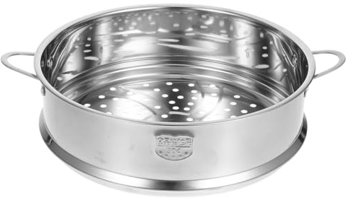 ULTECHNOVO Dampfkorb Edelstahl 304 Dampfgareinsatz 24cm Mit Griff Küchenzubehör Für Familie Und Gastronomie
