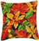 Vervaco Kreuzstich Stickpackungen Kissen Stickerei Set Anfänger Vorgedruckt Herbstlaub DIY Set Kreativ Set Für Erwachsene Dekoratives Kissen ca. 40 x 40 cm Bastelset Handwerker Haus Dekoration