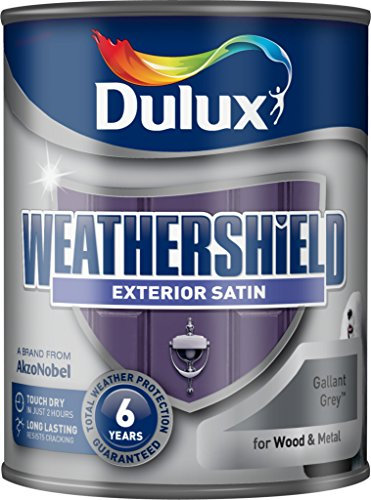 Dulux Weathershield Exterior Satin 750ml Gallant Grey