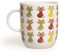 Excelsa Animals Tasse, 400 ml, aus Porzellan, Farbe: Weiß Fuchs 8.9x8.9x10.6 cm Weiß/bunt